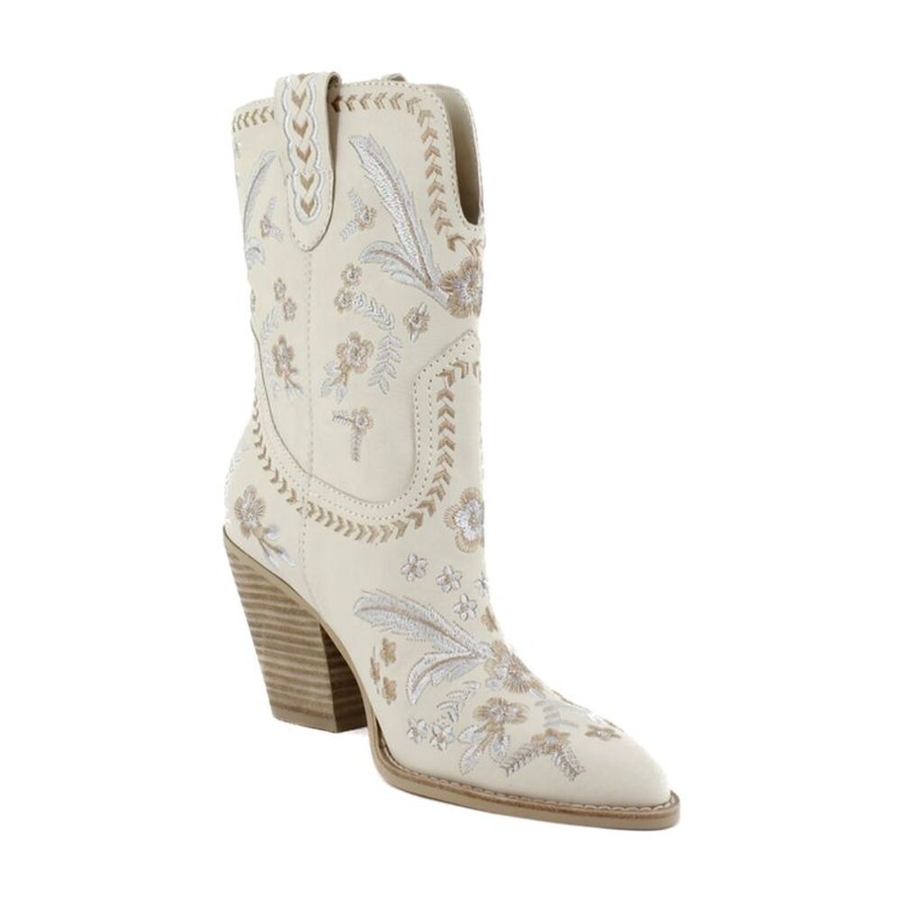 Dolce Vita Jessey Floral Creme Nubuck